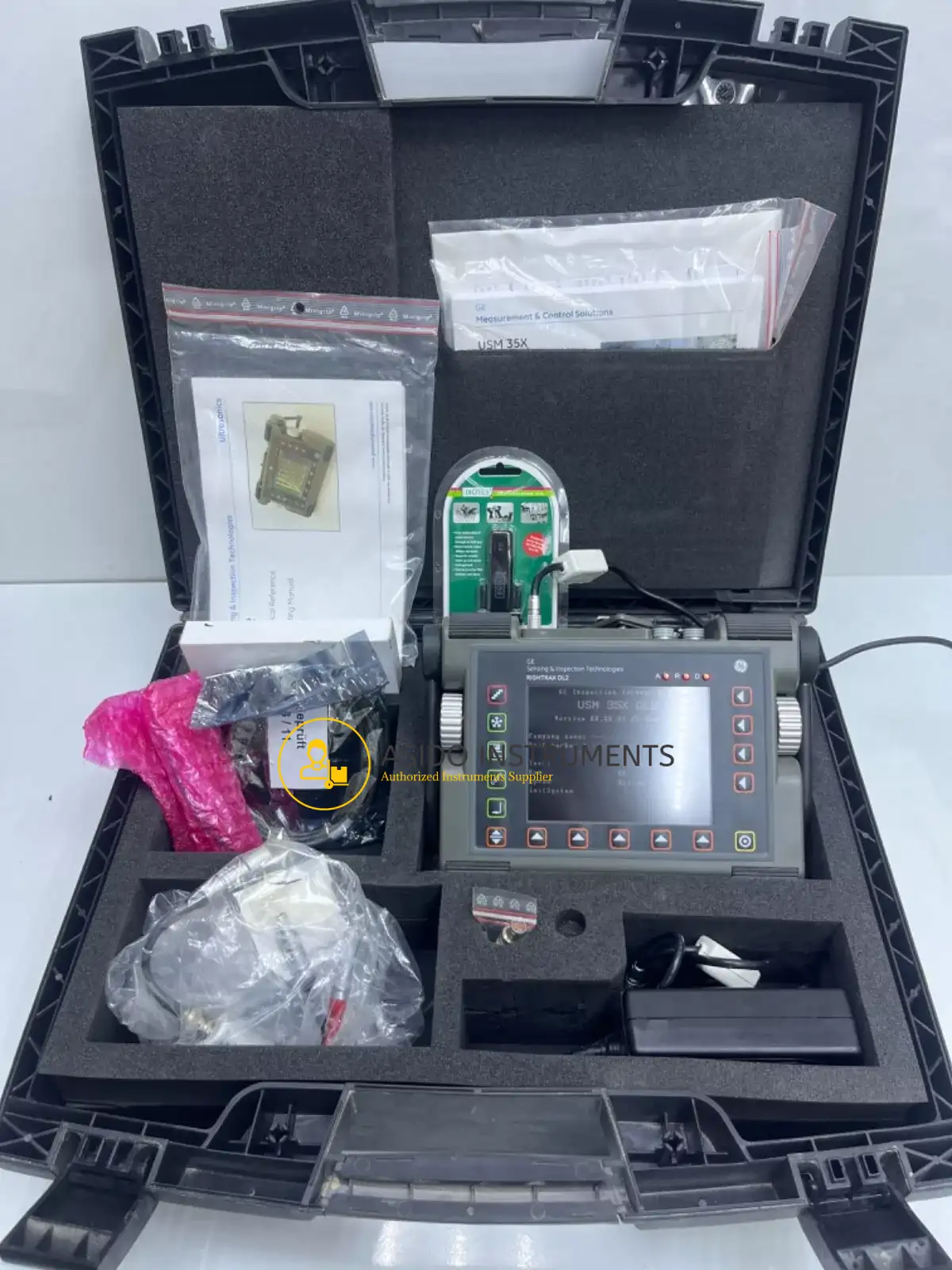 GE Inspection USM35X Rightrax DL2 Ultrasonic Flaw Detector