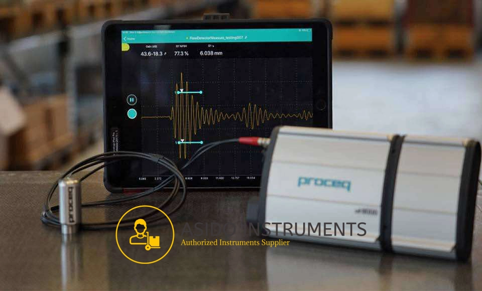 Proceq UT8000 Ultrasonic Flaw Detector